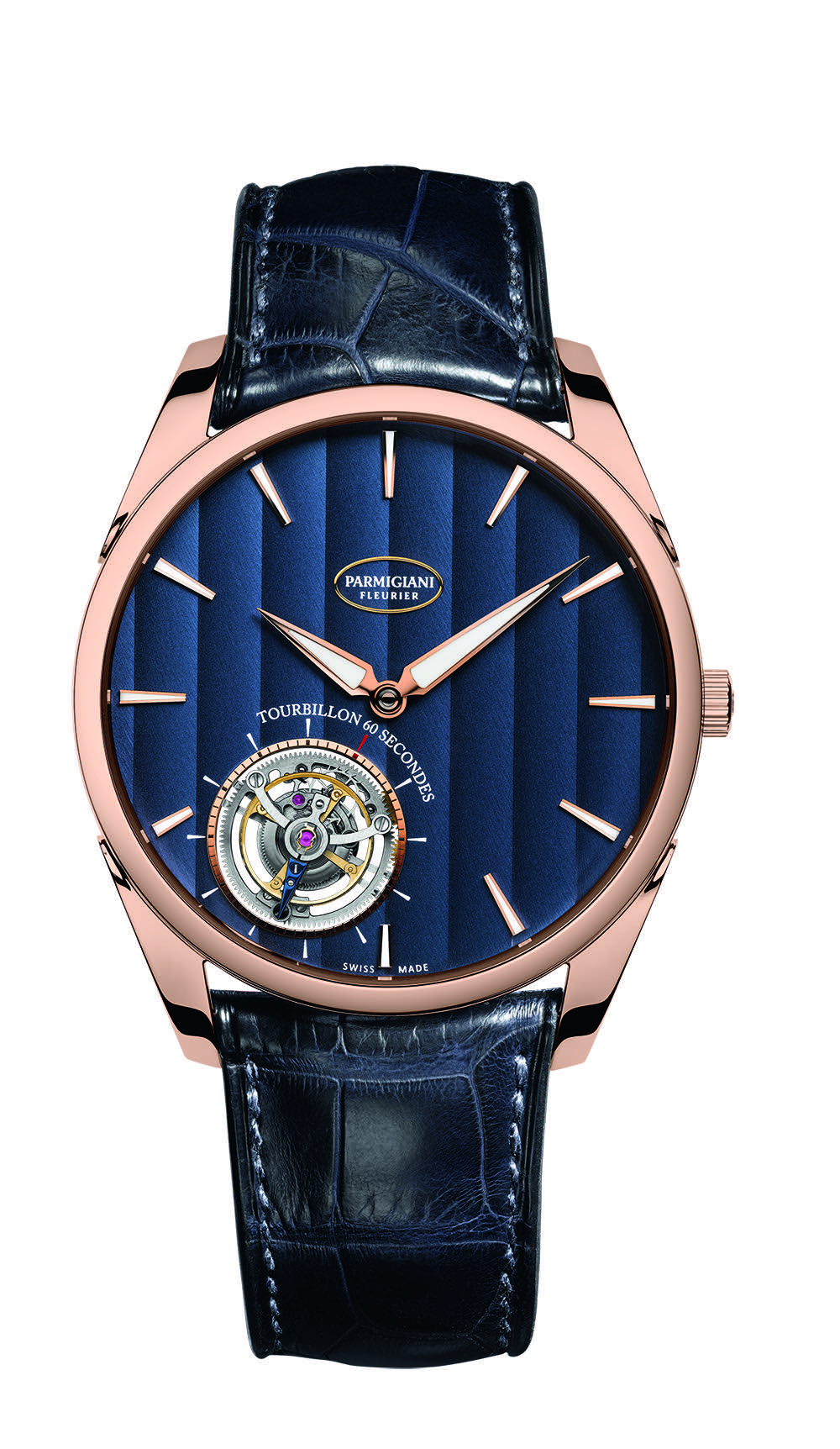 TONDA PF FLYING TOURBILLON PLATINUM BLUE - Parmigiani Fleurier