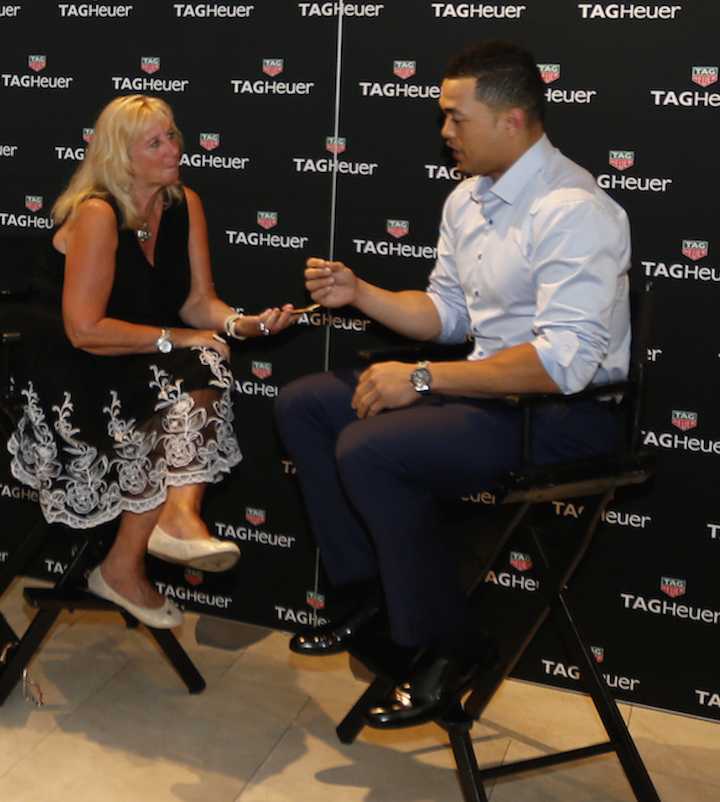 Tag Heuer and The Nervo Sisters Celebrate New Brand Ambassador Giancarlo  Stanton - Daily Front Row