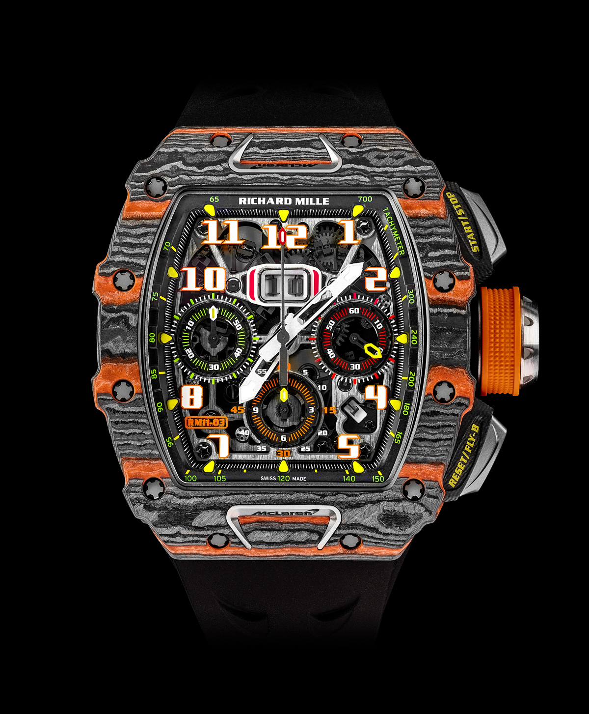 Richard mille best sale mclaren precio