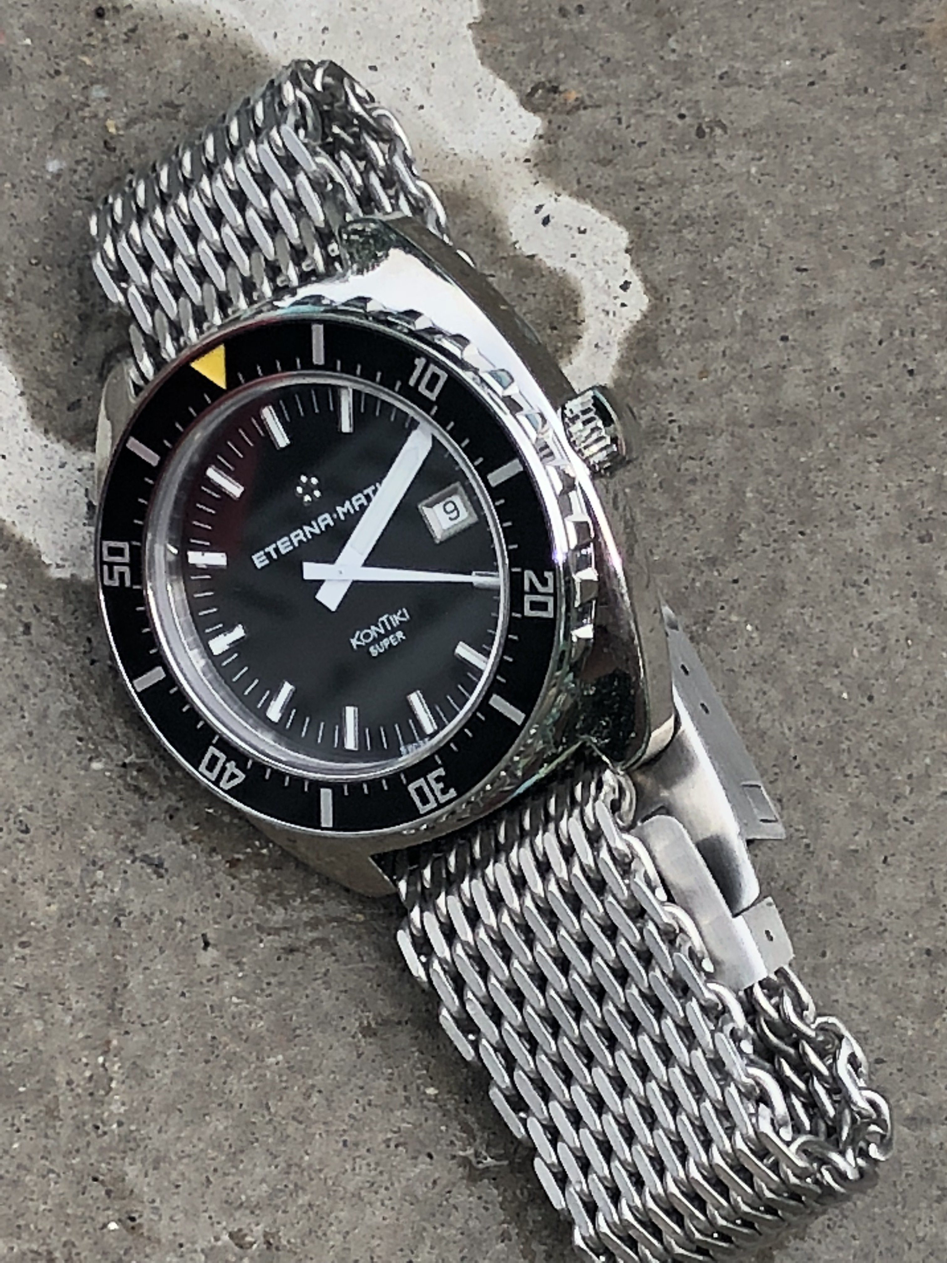 Eterna super clearance kontiki diver 1973