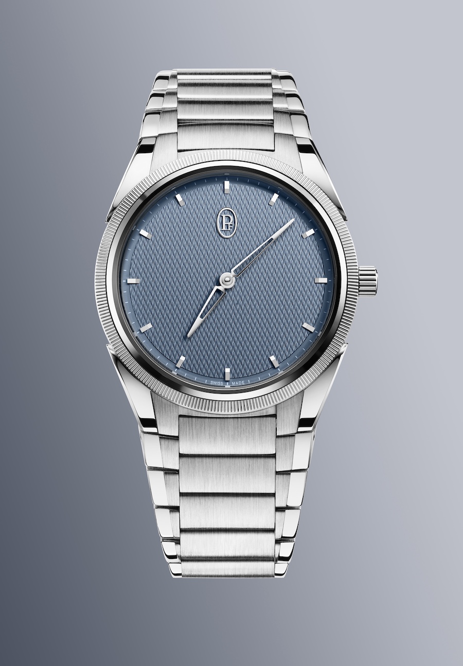 Parmigiani Fleurier Tonda PF Automatic — a 36mm model crafted in stainless steel with a platinum bezel