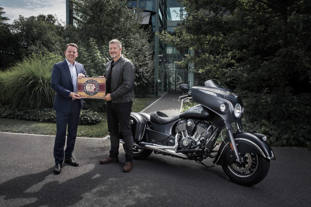 Baume Mercier Teams Up with Indian Motorcycle America s First Motorcycle Company ATimelyPerspective