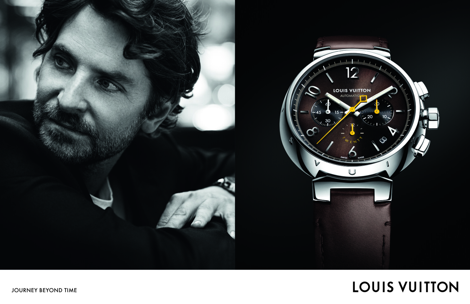 Bradley Cooper for the New Tambour Watch
