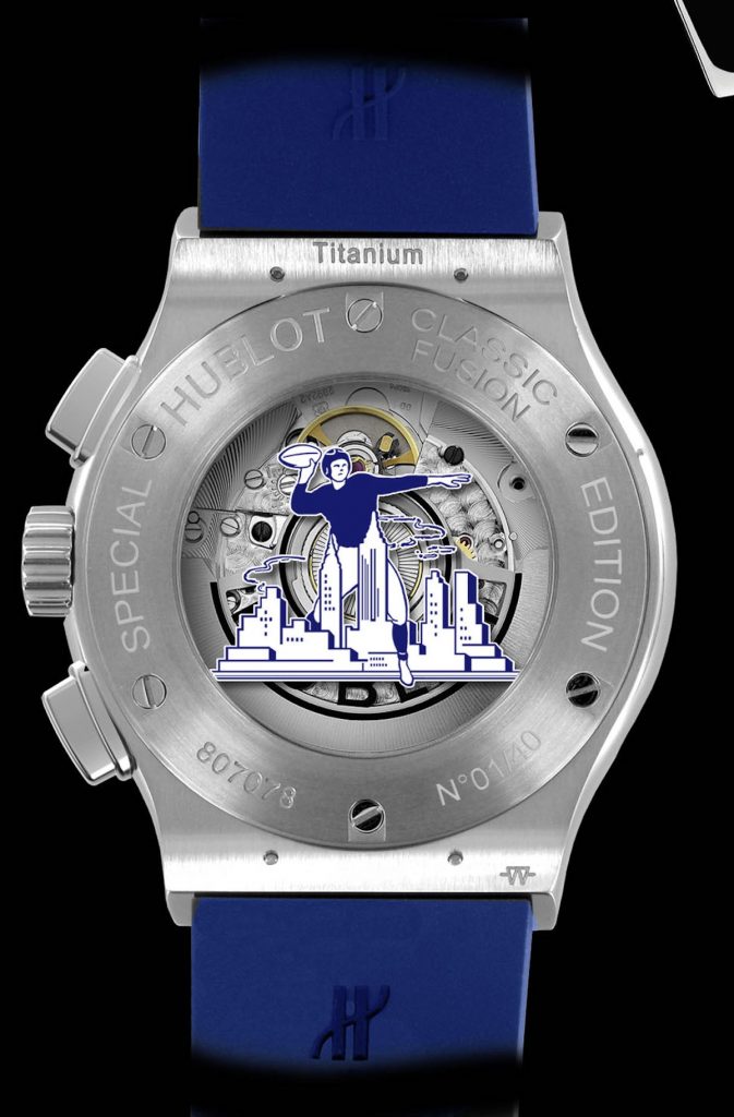 Hublot Classic Fusion Aerofusion Titanium New York Giants Victor Cruz Limited Edition of 40 Watch-525.NX.0123.VR.NYG16