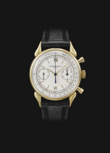 Vacheron Constantin Cornes de Vache 1955 Stainless Steel watch. 