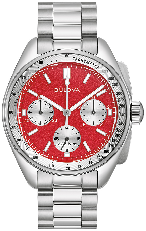 Bulova Lunar Pilot Blood Moon watch 