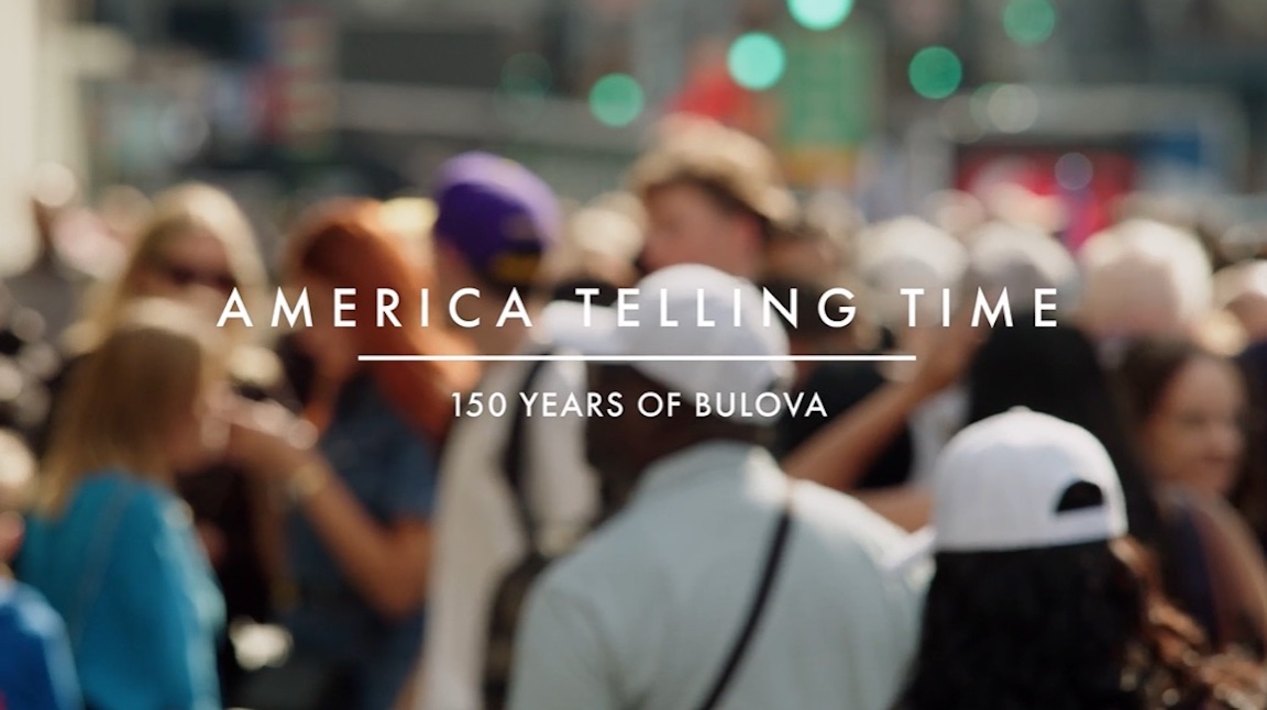 Bulova premiered America Telling Time: 150 Years of Bulova