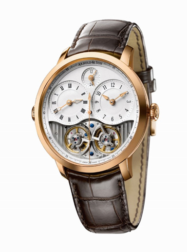 The Arnold & Son DBG watch won the AWJ award