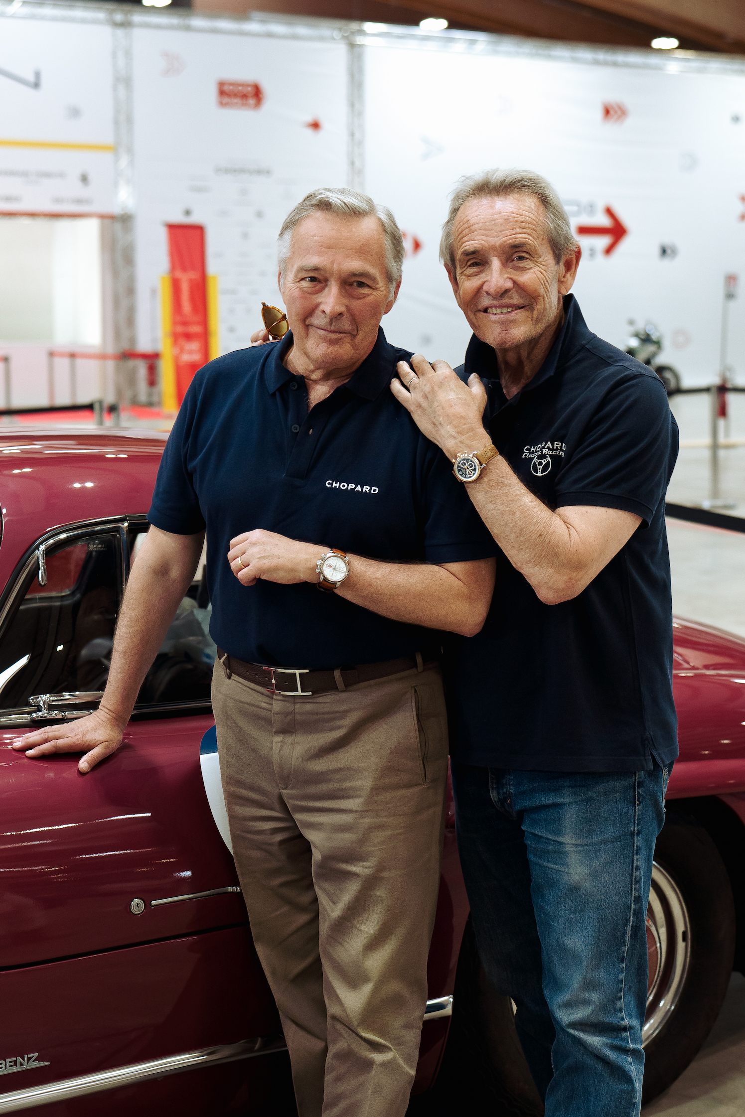 Karl-Friedrich Schaufele and Jacky Ickx