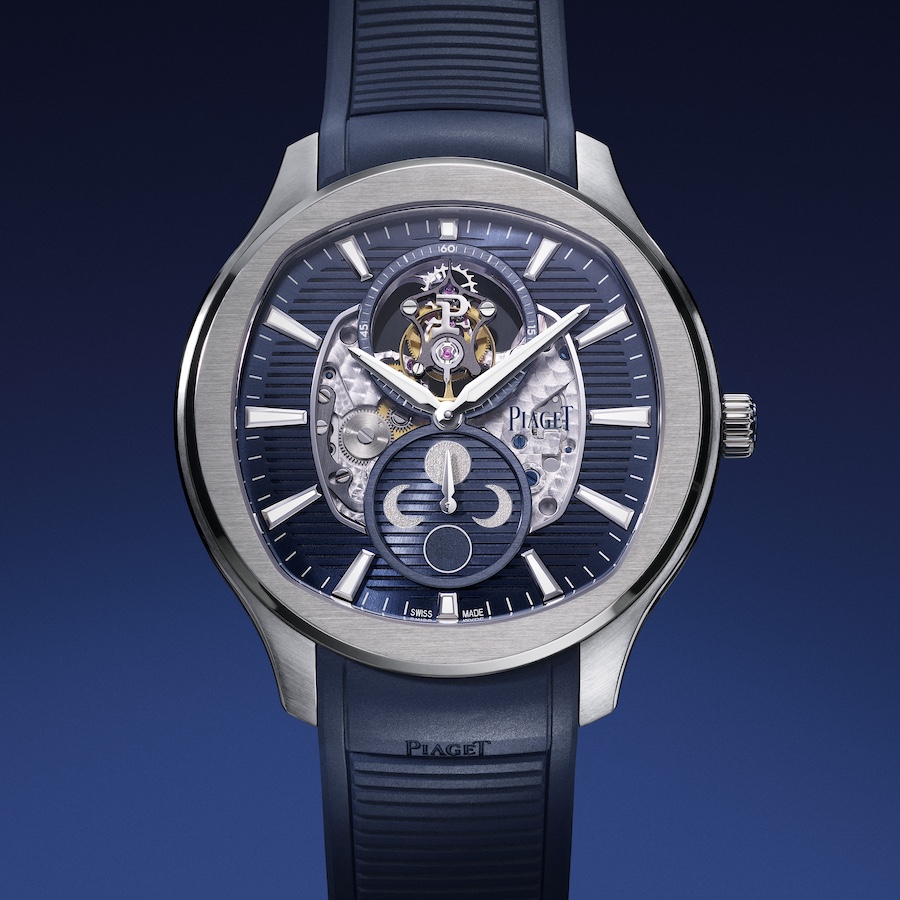 The Piaget Polo Flying Tourbillon Moonphase watch 