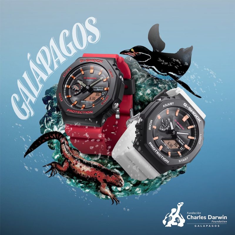 G-Shock teams with Charles Darwin Foundation