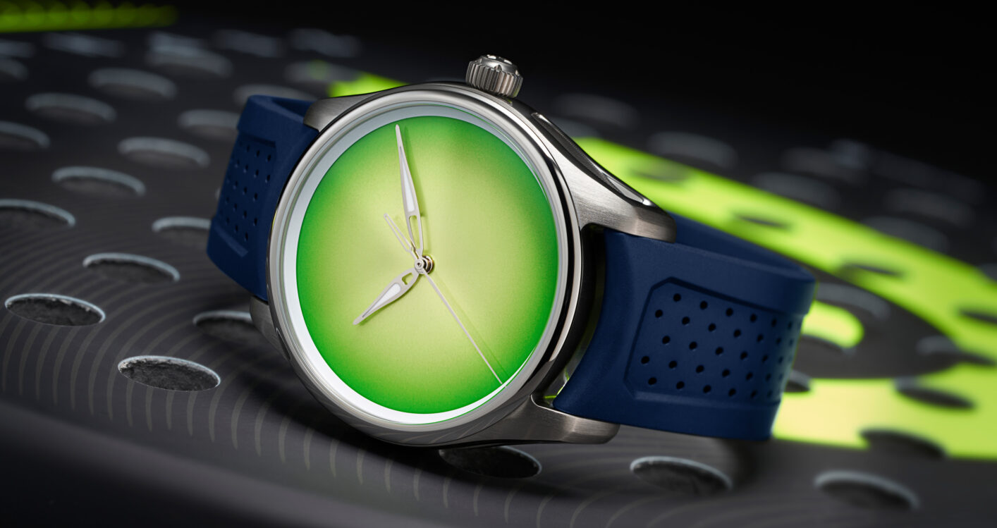 H. Moser & Cie. Pioneer Centre Seconds Concept Citrus Green