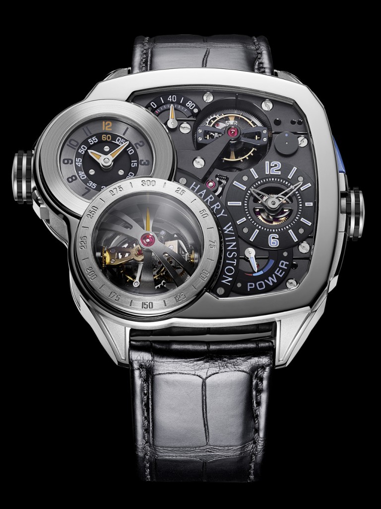 Harry Winston Histoire de Tourbillon 6 in white gold with black dial