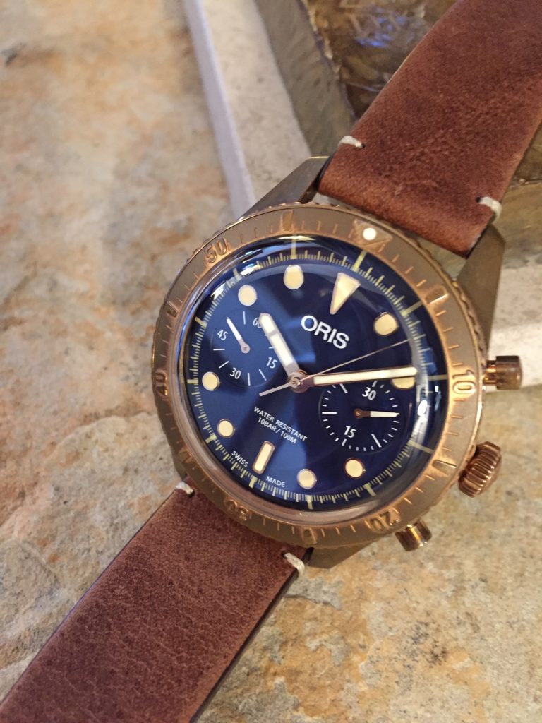 In Stores Oris Carl Brashear Chronograph Limited Edition