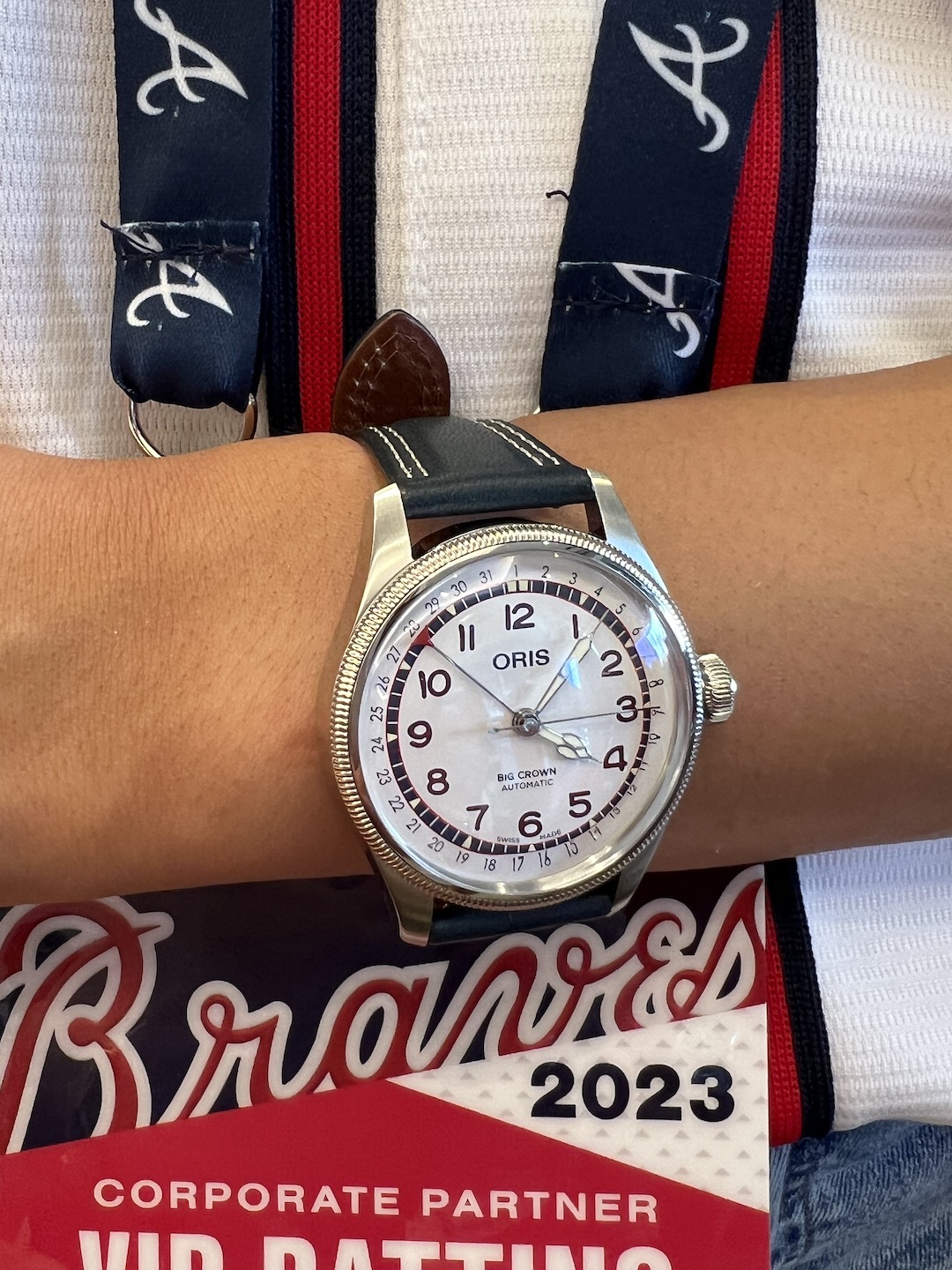 I Went To Atlanta With Oris For The Unveiling Of The Hank Aaron