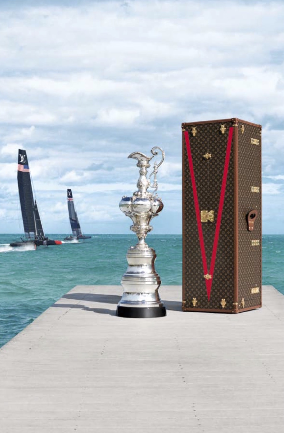 Louis Vuitton has designed the official trophy case for the