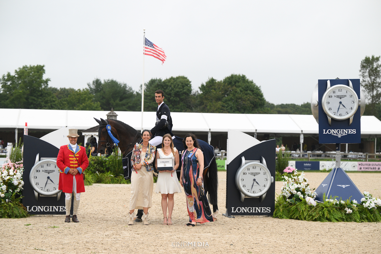 Hampton Classic Horse Show as Official Partner, Official Timekeeper and Official Watch. 