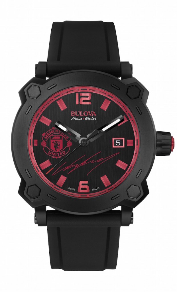 Bulova and Manchester United Team Up with New Accu Swiss Treble