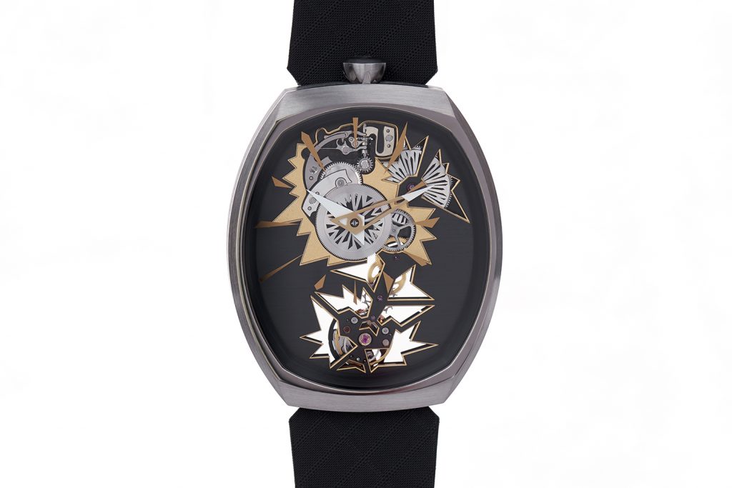 Fiona Kruger Chaos Mechanical Entropy watch features a new movement, Chaos, by Agenhor. 