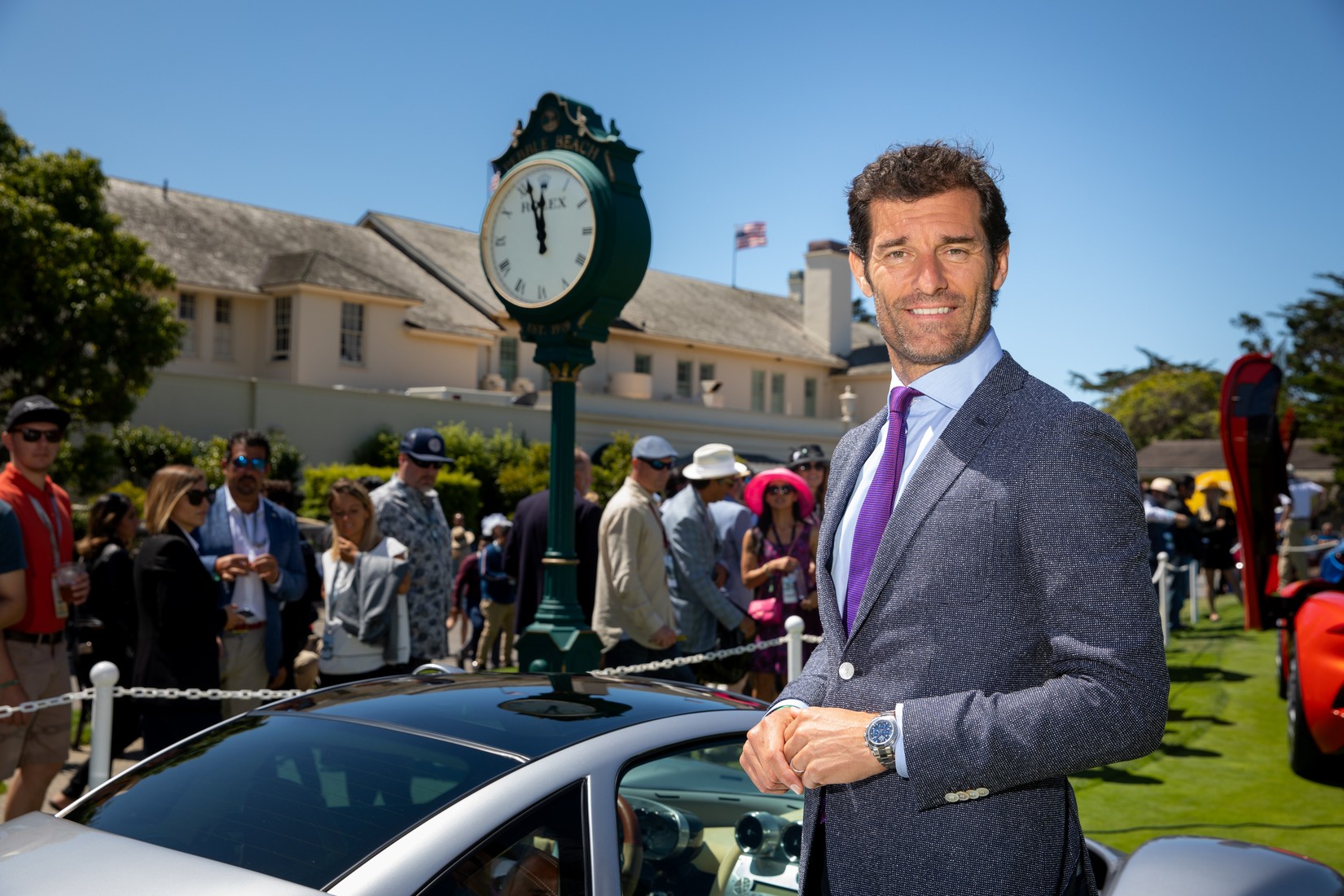 ROlex, Mark Webber, Pebble Beach Concours d' Elegance