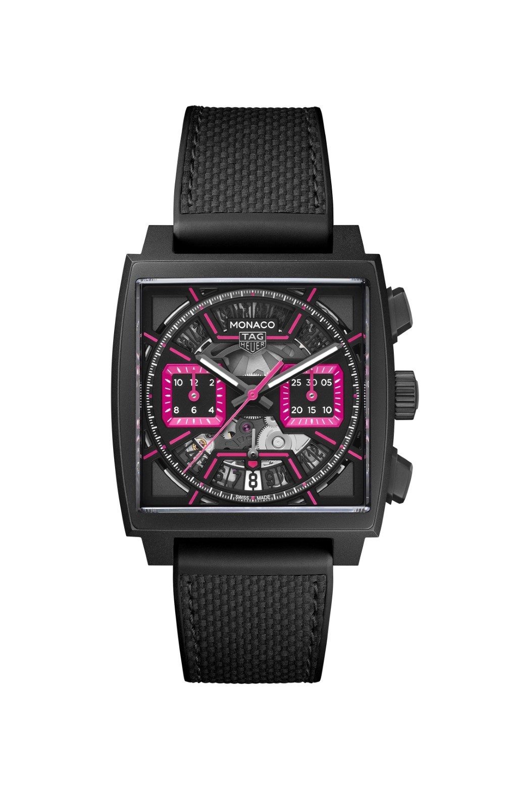 TAG Heuer Monaco Chronograph Hot Pink watch