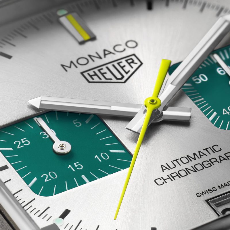 TAG HEUER Monaco Chronograph Racing Green watch