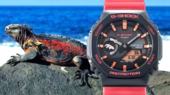 G-Shock teams with Charles Darwin Foundation