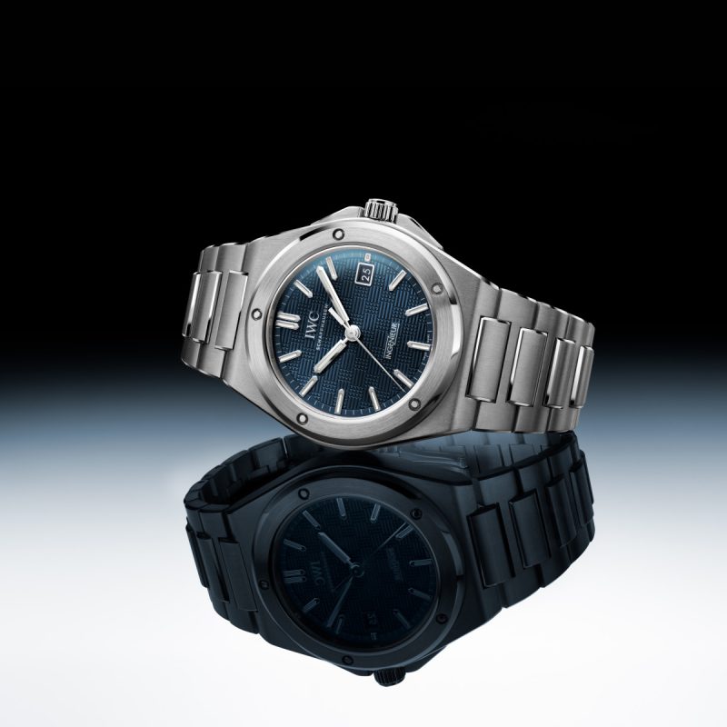 IWC Ingenier Automatic 40 with blue dial