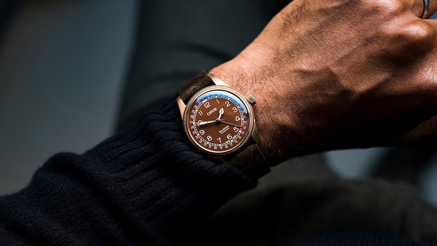 Oris Big Crown Bronze Pointer Date, $2,700. 