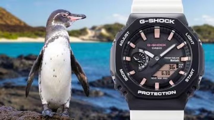 G-SHock partners with The Darwin Foundation